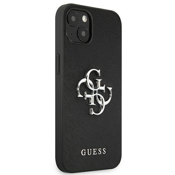 Калъф Guess GUHCP13MSA4GSBK Saffiano 4G Metal Logo