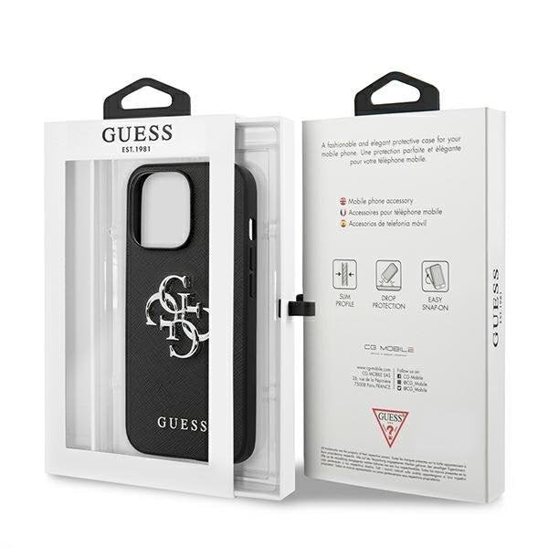 Кейс Guess GUHCP13XSA4GSBK за iPhone 13 Pro Max