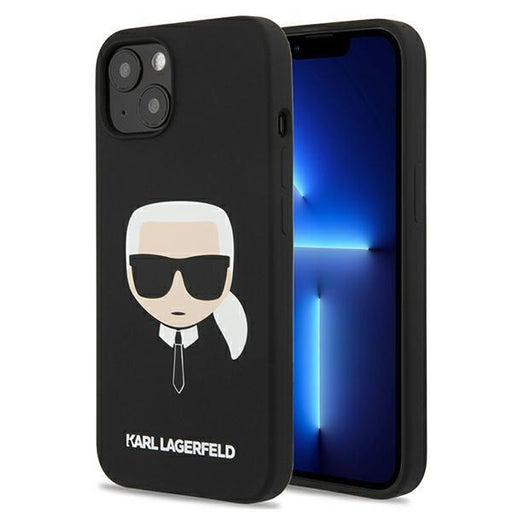 Калъф Karl Lagerfeld KLHCP13SSLKHBK Silicone Karl`s