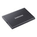 SAMSUNG Portable SSD T7 1TB extern USB 3.2 Gen 2 titan grey