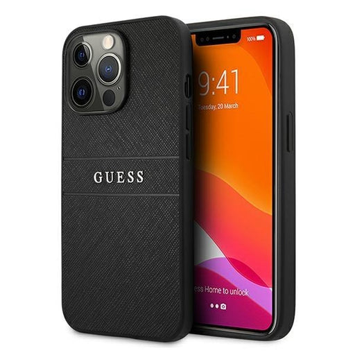 Кейс Guess GUHCP13LPSASBBK за iPhone 13 Pro / 6.1’