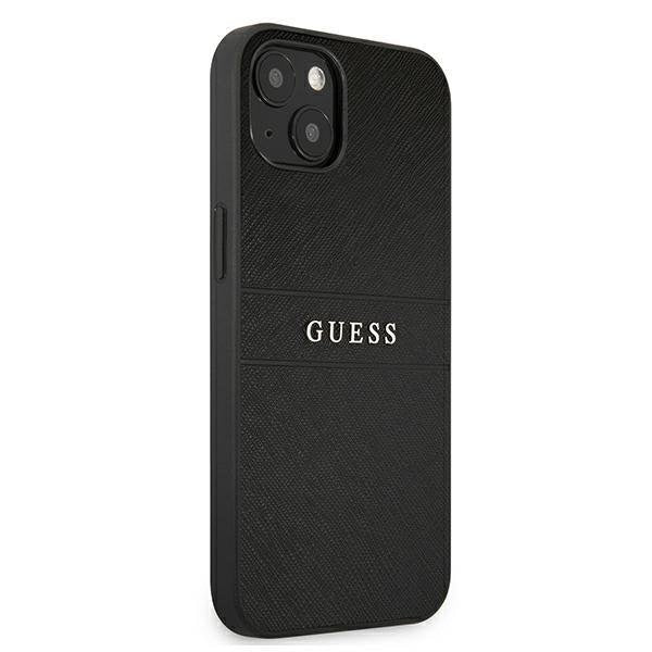 Калъф Guess GUHCP13MPSASBBK Saffiano Strap за iPhone