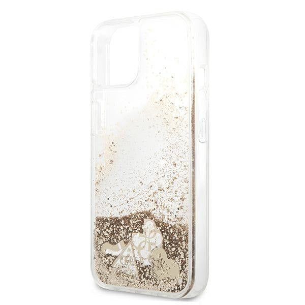 Калъф Guess GUHCP13SGLHFLGO Glitter Charms за iPhone