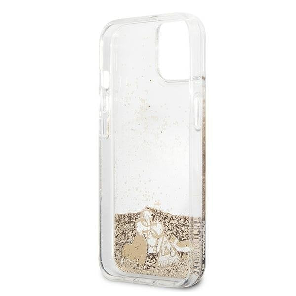 Калъф Guess GUHCP13SGLHFLGO Glitter Charms за iPhone