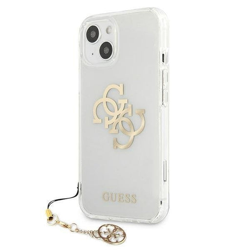 Калъф Guess GUHCP13SKS4GGO 4G златен Charms