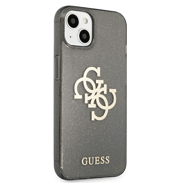 Калъф Guess GUHCP13SPCUGL4GBK Glitter 4G Big Logo за