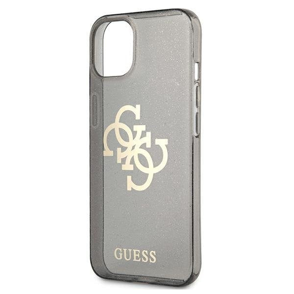 Калъф Guess GUHCP13SPCUGL4GBK Glitter 4G Big Logo за