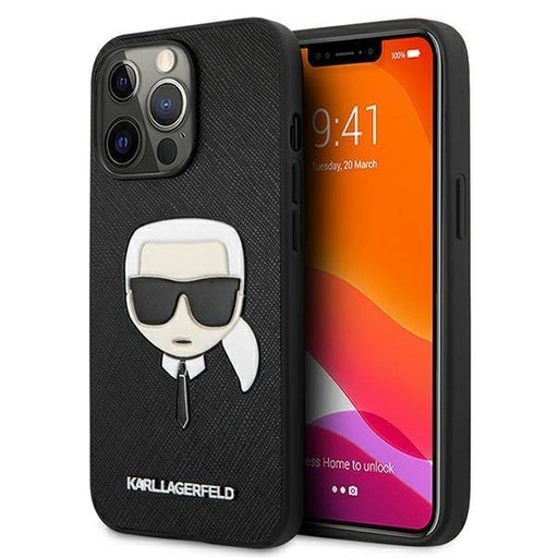 Кейс Karl Lagerfeld KLHCP13LSAKHBK за iPhone 13 Pro