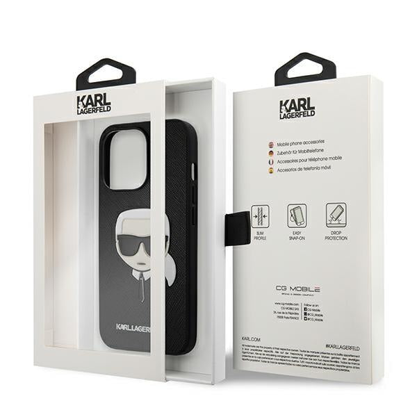 Кейс Karl Lagerfeld KLHCP13LSAKHBK за iPhone 13 Pro