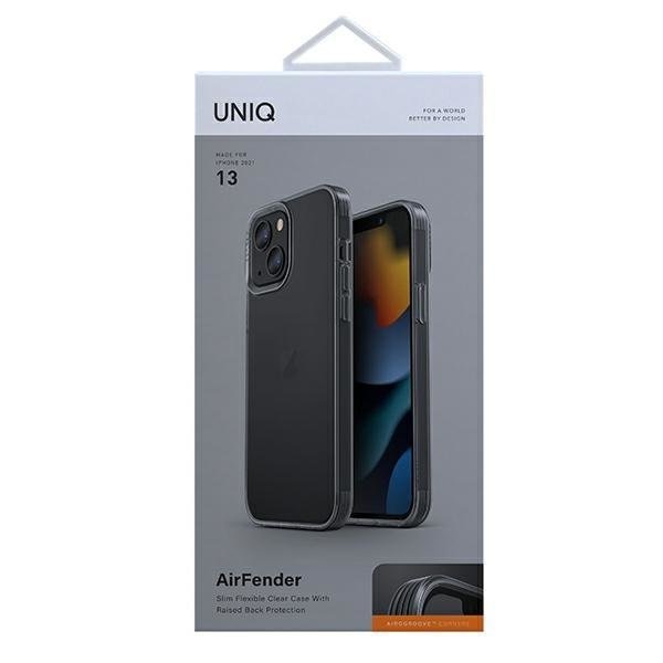 Калъф UNIQ Air Fender за iPhone 13 сив