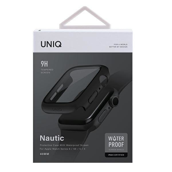 Калъф UNIQ Nautic за Apple Watch Series 4 5 6 SE 40mm черен