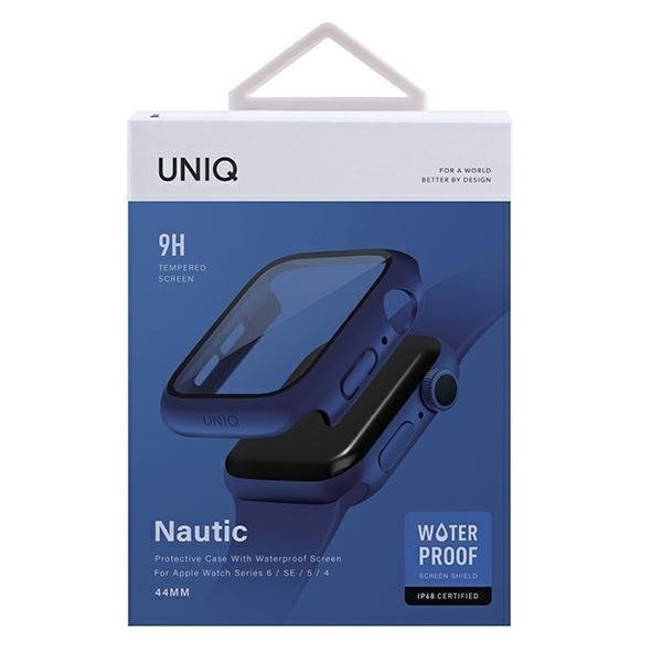 Калъф UNIQ Nautic за Apple Watch Series 4 5 6 SE 44mm син