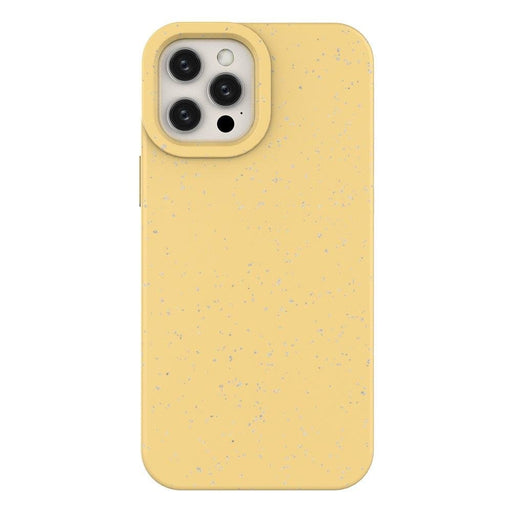 Силиконов кейс Eco Case за iPhone 12 Mini Жълт