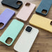 Силиконов кейс Eco Case за iPhone 12 Pro Мента