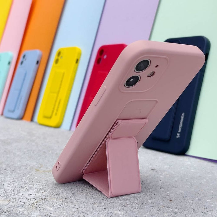 Калъф Wozinsky Kickstand със стойка за iPhone 13 Pro червен