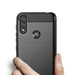 Carbon Case Гъвкав Кейс за Motorola Moto E7i Power black