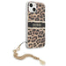 Калъф Guess GUHCP13SKBSLEO Leopard Gold Chain за