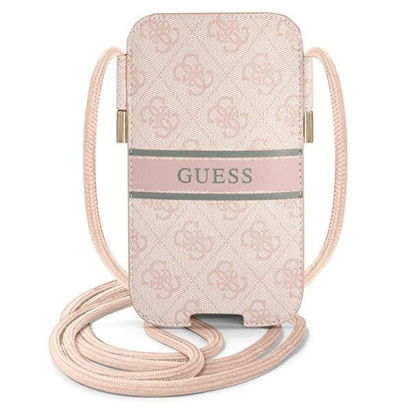 Калъф За Телефон Guess Bag 4G Stripe до 6.7’ Розов