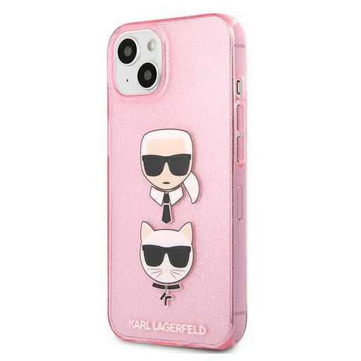 Калъф Karl Lagerfeld KLHCP13SKCTUGLP Glitter Karl`s &