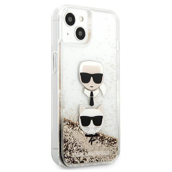 Калъф Karl Lagerfeld KLHCP13SKICGLD Liquid Glitter