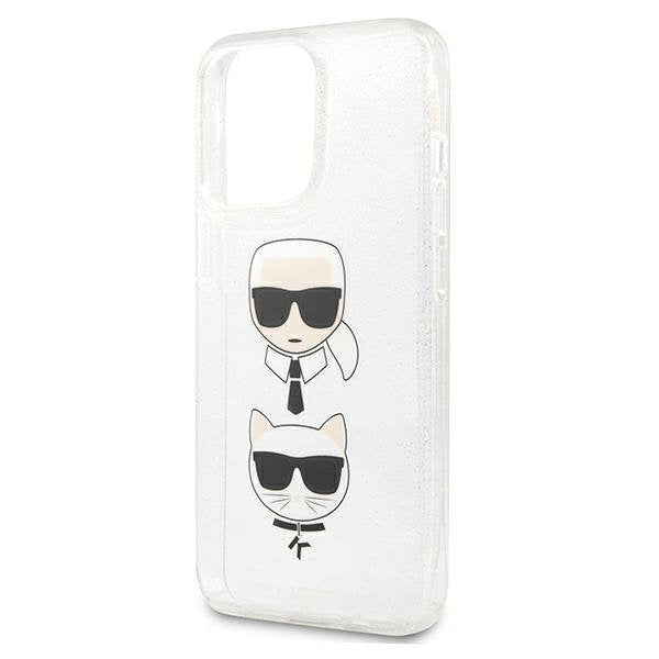 Калъф Karl Lagerfeld KLHCP13XKCTUGLS Glitter Karl`s &