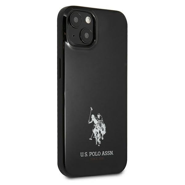 Калъф US Polo USHCP13MUMHK Horses Logo за iPhone 13 черен