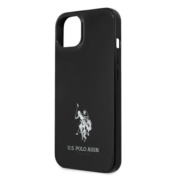 Калъф US Polo USHCP13MUMHK Horses Logo за iPhone 13 черен