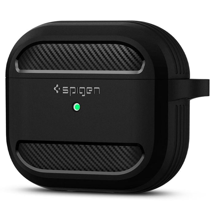 Калъф Spigen RUGGED ARMOR APPLE AIRPODS 3 матиран черен