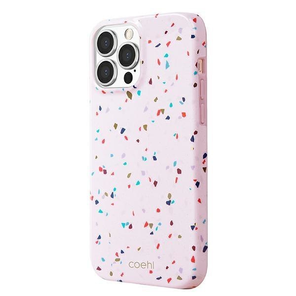 Калъф UNIQ Coehl Terrazzo за iPhone 13 Pro / 6.1’ розов