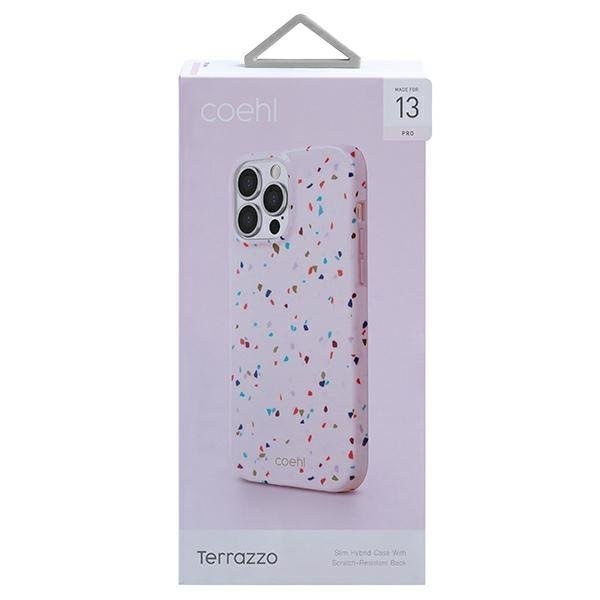 Калъф UNIQ Coehl Terrazzo за iPhone 13 Pro / 6.1’ розов