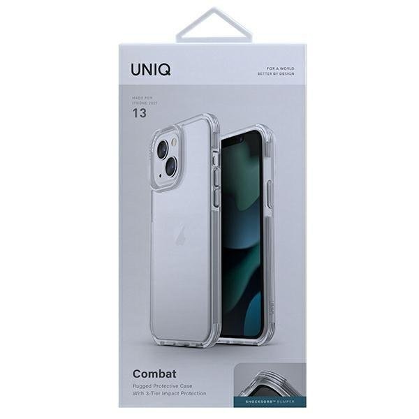 Калъф UNIQ Combat за iPhone 13 6.1’ прозрачен