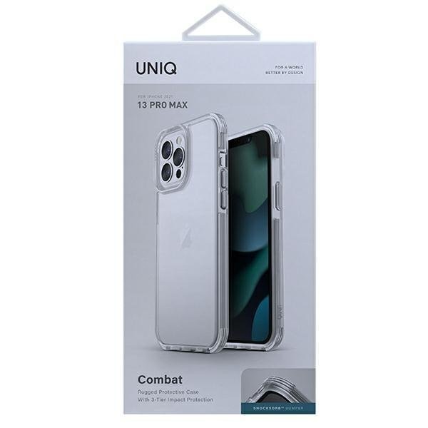 Калъф UNIQ Combat за iPhone 13 Pro Max 6.7’ прозрачен