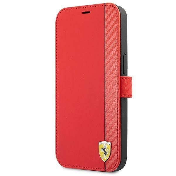 Калъф Ferrari FESAXFLBKP13MRE за iPhone 13 6.1’ червен