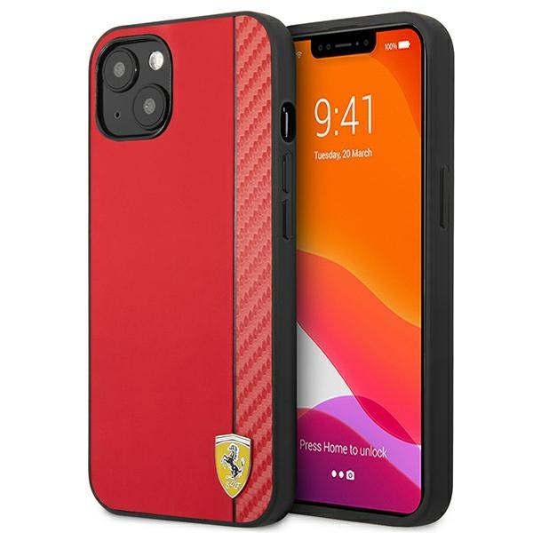 Калъф Ferrari FESAXHCP13SRE за iPhone 13 mini 5.4’ червен