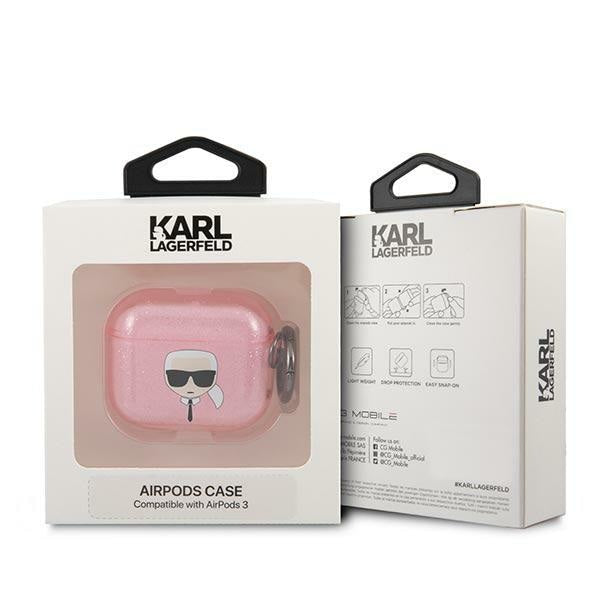 Калъф Karl Lagerfeld KLA3UKHGP Glitter Karl`s Head