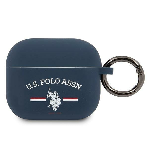 Калъф US Polo USACA3SFGV за AirPods 3 морско син