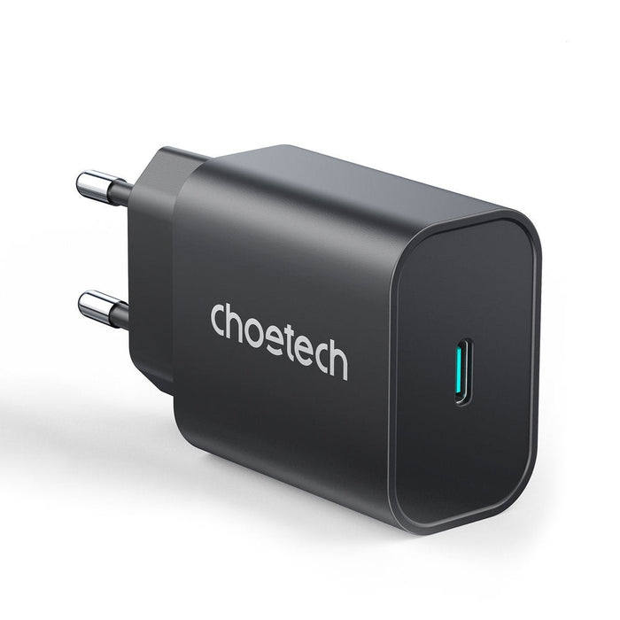 Мрежово зарядно Choetech PD6003 USB - C 25W PPS PD черен