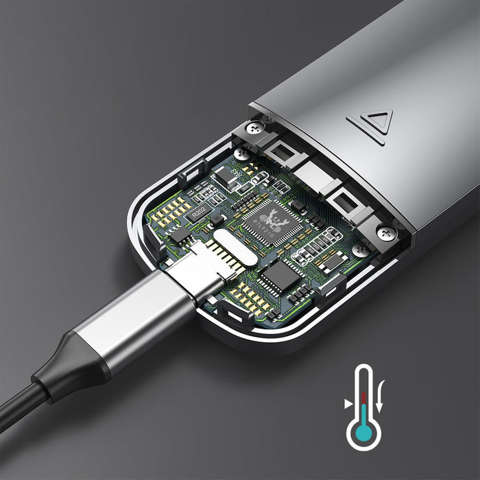 Boîtier SSD Choetech PC-HDE16 USB 3.1 Gen 2 [10 Gbit/S] - Electromenager  Dakar