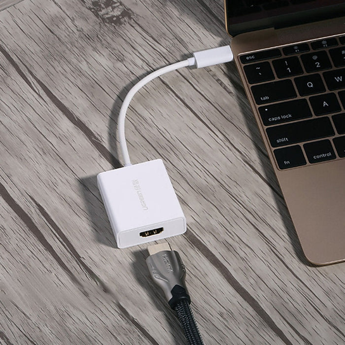 Адаптер Ugreen 40273 USB - C (male) към HDMI (female) бял