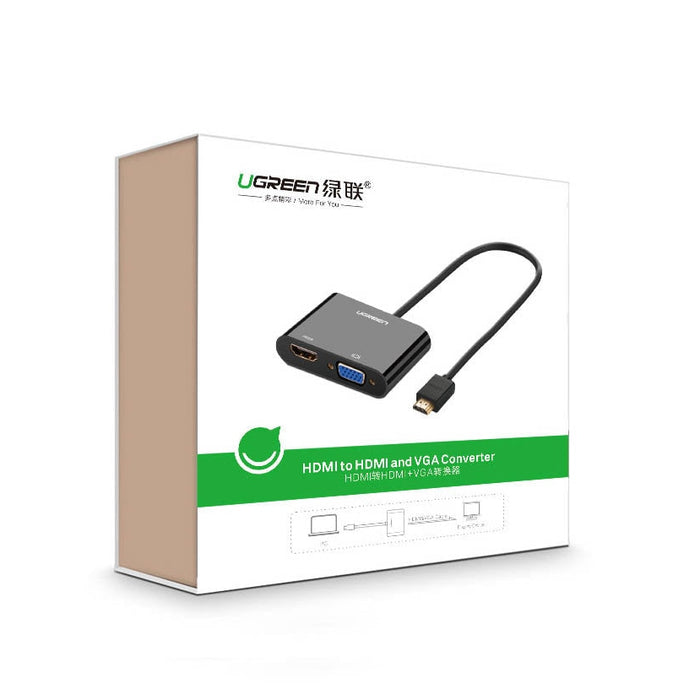 Адаптер Ugreen CM101 mini HDMI (male) към VGA