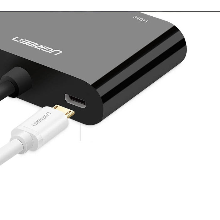 Адаптер Ugreen CM101 mini HDMI (male) към VGA