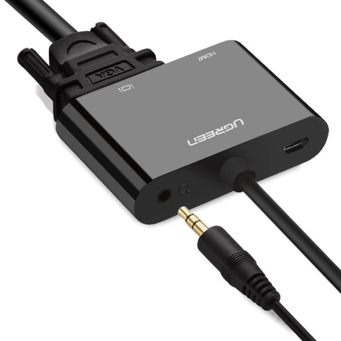 Адаптер Ugreen CM101 mini HDMI (male) към VGA