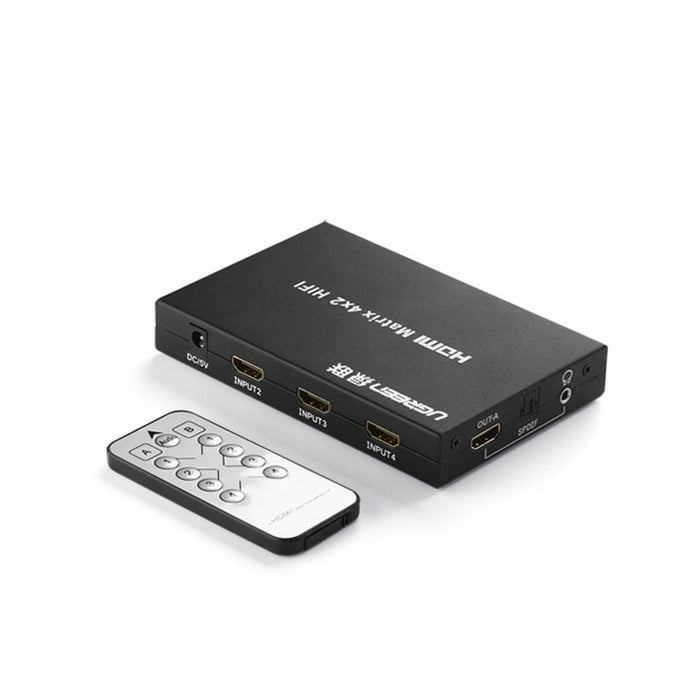 Сплитер Ugreen 4x HDMI (вход) към 2x