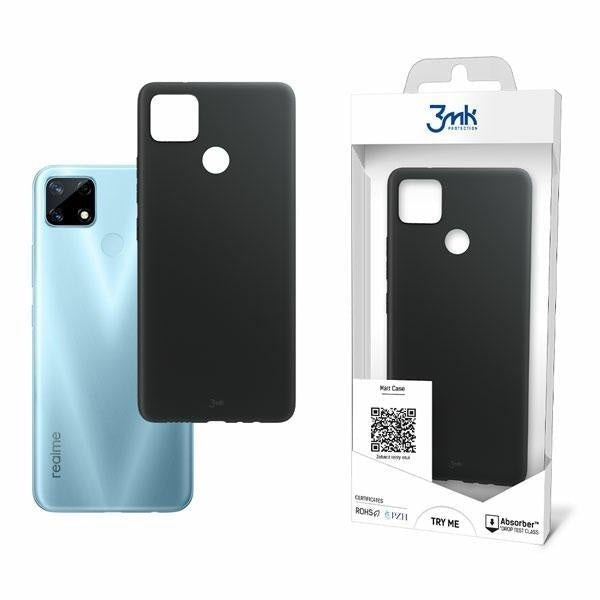 Калъф 3MK Matt Case за Realme 7i Global Black