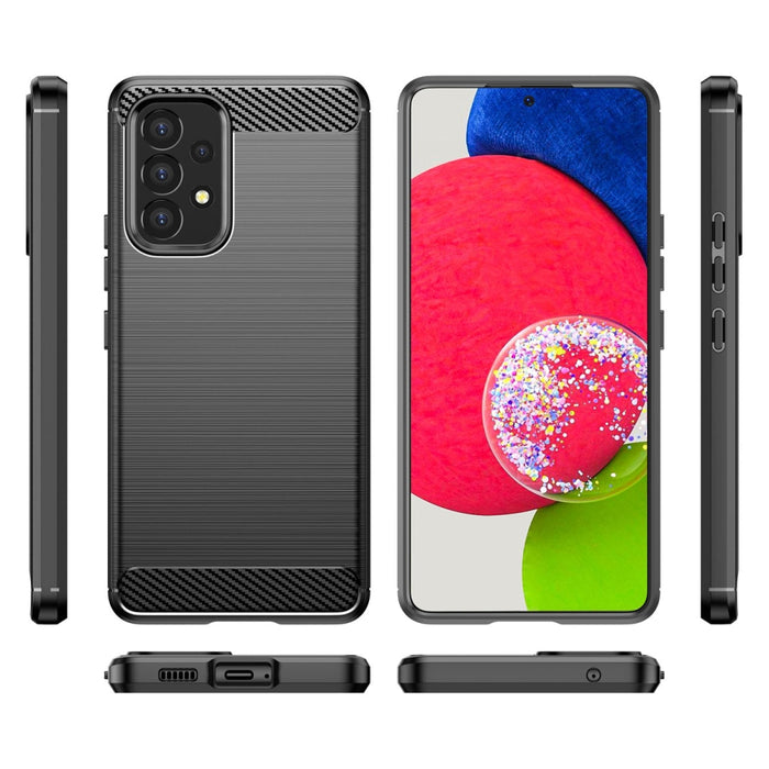 Кейс Carbon Case Flexible за Samsung Galaxy A53 5G Черен