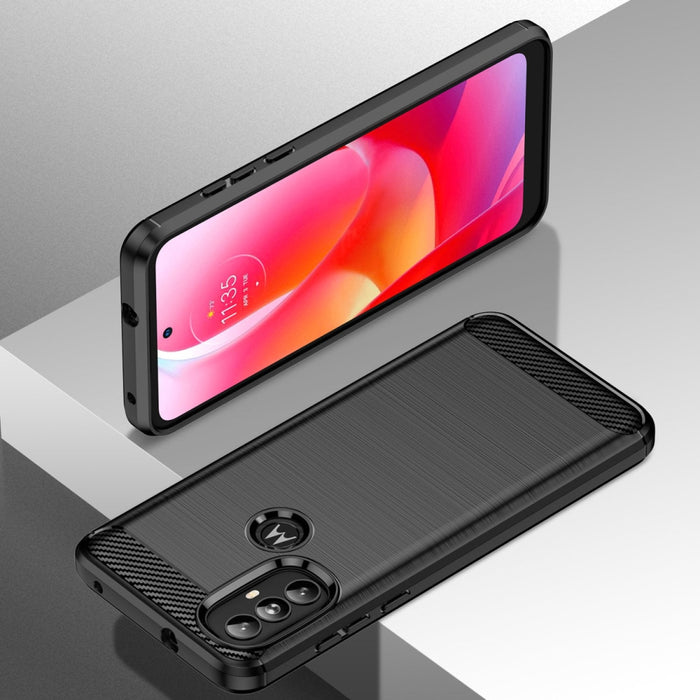 Кейс Carbon Case Flexible за Motorola Moto G Power