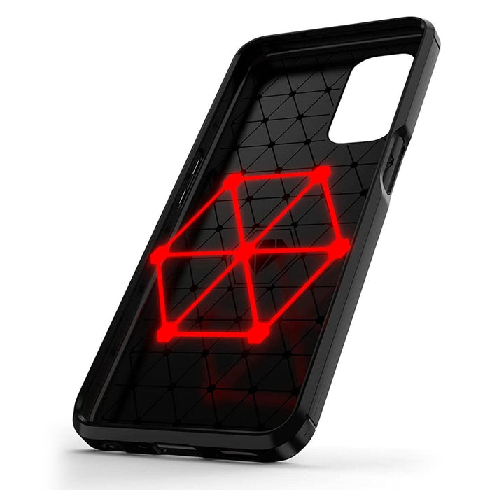 Кейс Carbon Case Flexible за OnePlus Nord N200 5G Черен