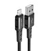 Кабел Acefast C1 - 02 MFI USB към Lightning 1.2 m 2.4A черен