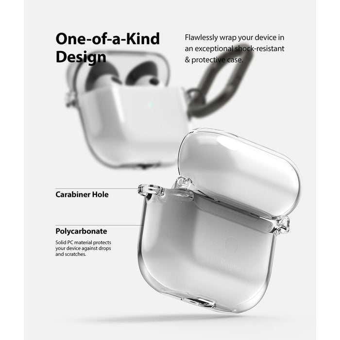 Кейс Ringke Hinge за AirPods 3 прозрачен (EC59094RS)