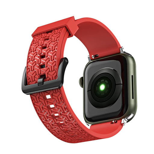 Каишка Y за Apple Watch 7 / SE (41/40/38mm) Червен